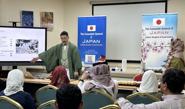 Japanese chef educates Saudis on nutrition, healthy eating