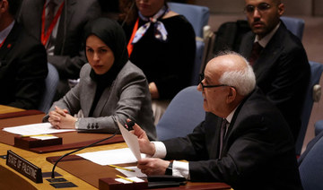 Palestinian UN envoy accuses Israel of ‘genocidal’ campaign against Gaza