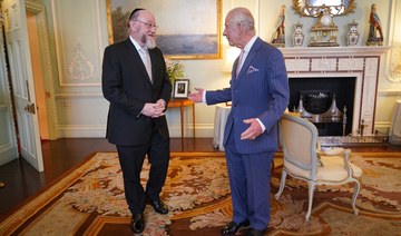 King Charles holds private meeting with UK’s chief rabbi after Hamas attack on Israel