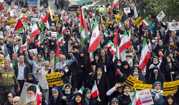 Iran holds state-organized rallies in support of Palestinians