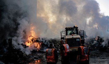 Israel ground forces and jets raided central Gaza: army