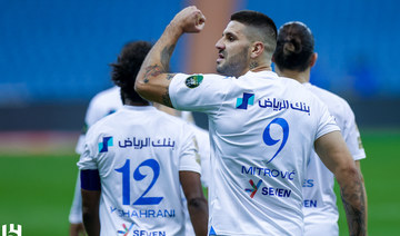 Mitrovic double helps book Al-Hilal a place in King’s Cup quarter-finals