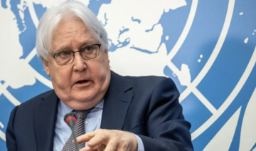 UN aid chief Griffiths: ‘Some progress’ in talks on letting fuel into Gaza