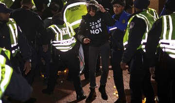 Pro-Palestinian protest turns violent at US Democratic HQ