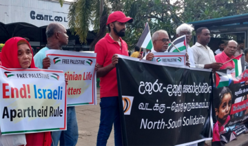 Palestine solidarity rallies continue in Sri Lanka as MPs urge UN action