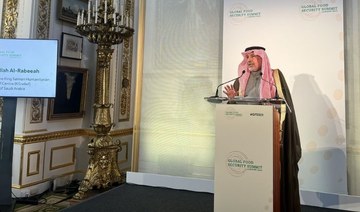 Saudi aid chief reinforces need for collective action to reduce global food insecurity