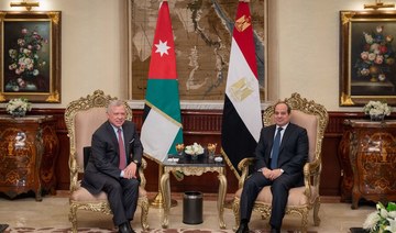 Jordanian king, Egyptian president discuss Gaza humanitarian truce