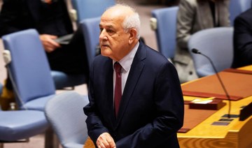 Palestinian UN ambassador calls for pause to become ‘end’ to Israel-Hamas war