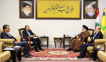 Iran top diplomat meets Hezbollah chief in Lebanon