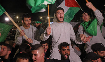 Palestinian families rejoice over release of minors and women in wartime prisoner swap