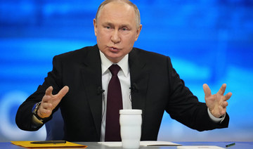 Putin tells Russians the war in Ukraine will go on unless Kyiv does a deal