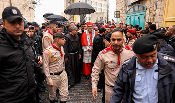 Macron expresses ‘great concern’ about Gaza Catholic parish