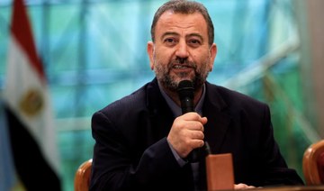 Saleh Al-Arouri was the deputy head of Hamas’ political bureau. (File/Reuters)