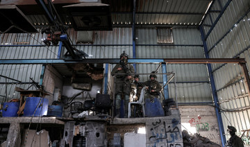 Israeli army shows underground ‘weapons factory’ in Gaza