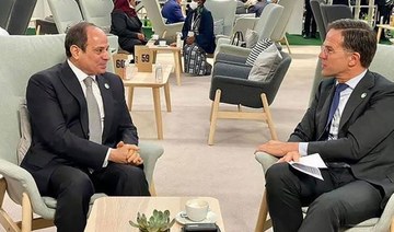 Egyptian, Dutch leaders discuss Middle East security