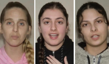 The three women have been identified by AFP using official and community sources. (Social media)