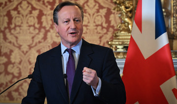 British Foreign Secretary David Cameron. (File/AFP)