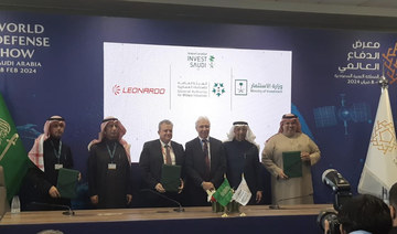 Saudi Arabia signs deal with Leonardo to boost aerospace sector