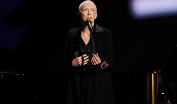 Annie Lennox calls for Gaza ceasefire at the end of emotionally charged Grammy Awards performance