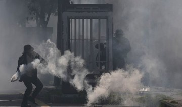 Lebanese army uses tear gas against retired soldiers protesting against pension cuts