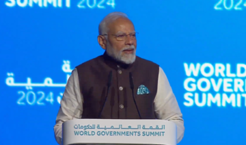 India’s Modi extols ‘small government’ credentials at WGS ahead of general election