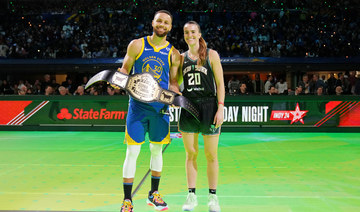 Curry edges Ionescu in NBA-WNBA 3-point shootout at All-Star Game