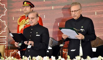 Shehbaz Sharif sworn in as Pakistan’s prime minister, capping weeks of political upheaval