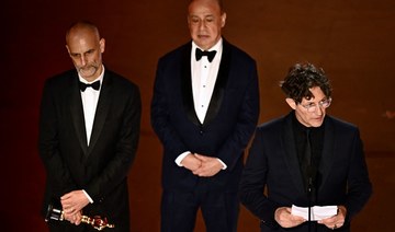 ‘The Zone of Interest’ director makes emotional plea for end to Gaza bombardment during Oscars acceptance speech