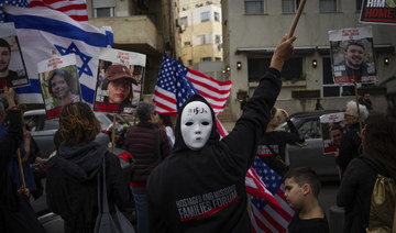 Blinken greets protesters in Israel demanding return of Gaza hostages