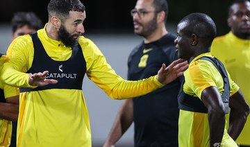 Benzema returns to training to boost Al-Ittihad