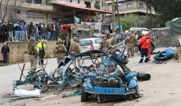 Israeli strike near Syrian border kills motorist as it misses Hezbollah target