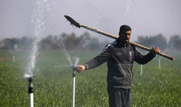 Sprinklers and drip irrigation help Iraqis beat drought