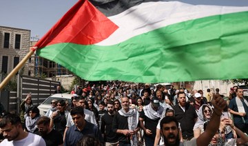 Thousands in Israel call for end to Gaza war on Palestinian Land Day