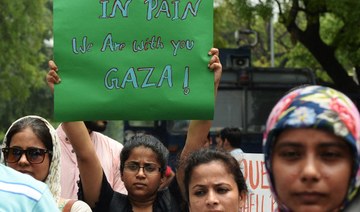 Indian journalists gather to pay tribute to Palestinian colleagues killed in Gaza