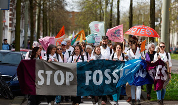 Police block Thunberg, marchers in Dutch climate protest