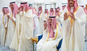 Saudi Arabia’s King Salman, Crown Prince Mohammed bin Salman perform Eid Al-Fitr prayers