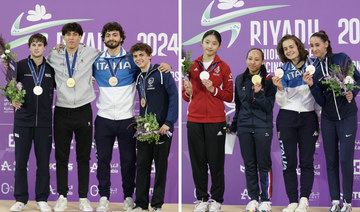 Francillonne, Aebersold victorious at junior fencing championships in Riyadh