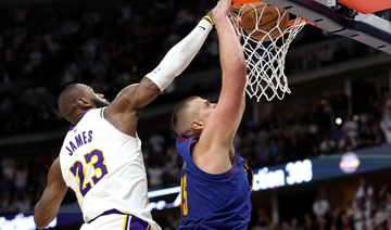 Nikola Jokic leads NBA champions Nuggets past LeBron James, Lakers