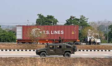 Myanmar rebel group withdraws troops from key town on Thai border