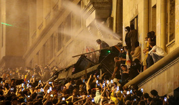 Georgian police disperse protesters as parliament approves ‘foreign bill’ on second reading