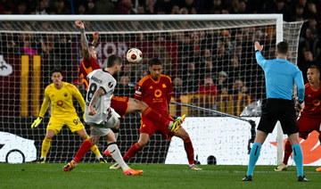 Bayer Leverkusen’s record unbeaten march continues with a 2-0 win at Roma in Europa League