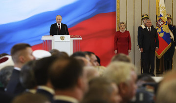 Putin starts new six-year term with challenge to the West