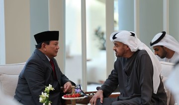 Indonesia’s president-elect seeks to boost defense ties with UAE