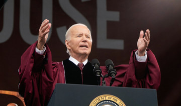 Biden tells Morehouse graduates that scenes in Gaza from the Israel-Hamas war break his heart, too