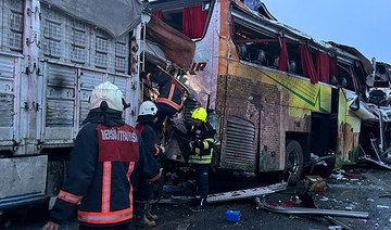 Ten dead, 39 injured in southern Turkiye highway collision