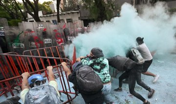 Clashes erupt at Israeli embassy protest in Mexico