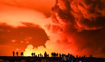 Volcano in Iceland erupts again