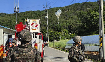 North Korea sends balloons with trash into South again