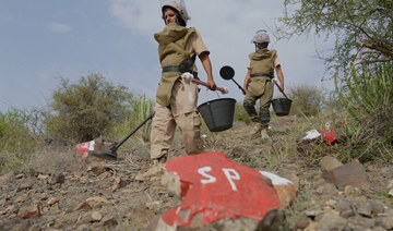 Saudi project clears 1,406 Houthi mines in Yemen