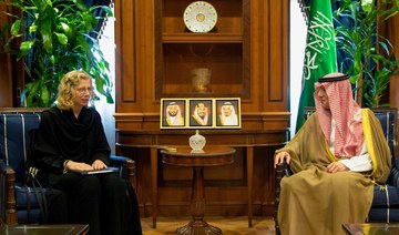 Saudi minister holds talks with UN environment chief in Riyadh